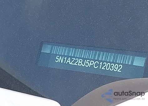 2023 Nissan Murano Sv Fwd from USA, damaged, VIN 5N1AZ2BJ5PC120392